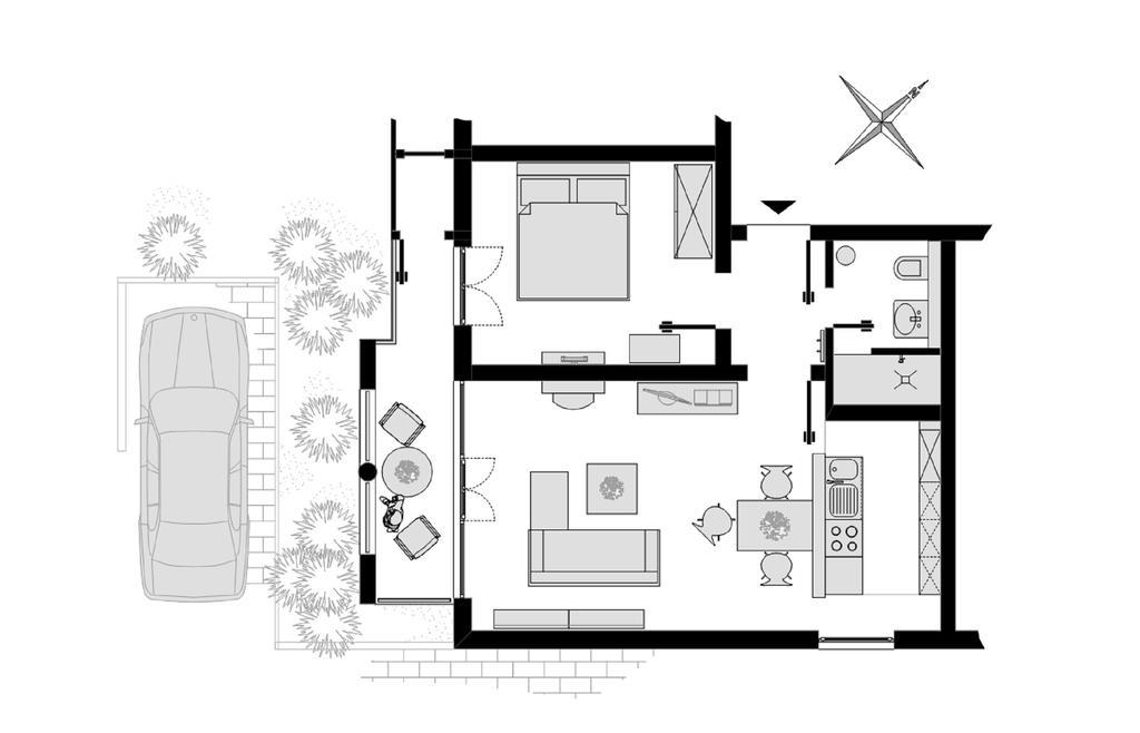 Strandappartement In